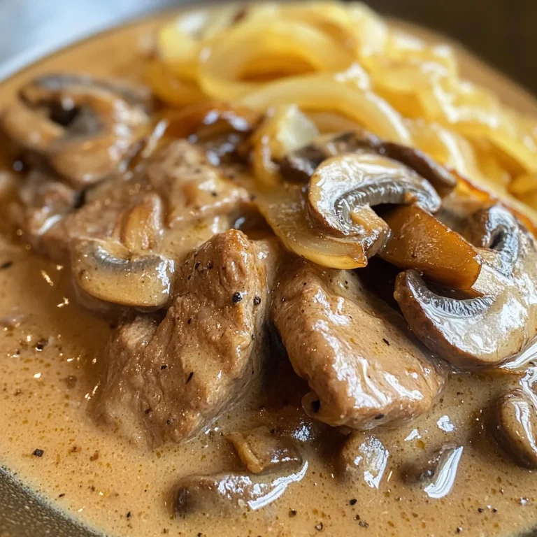 Boeuf Stroganoff