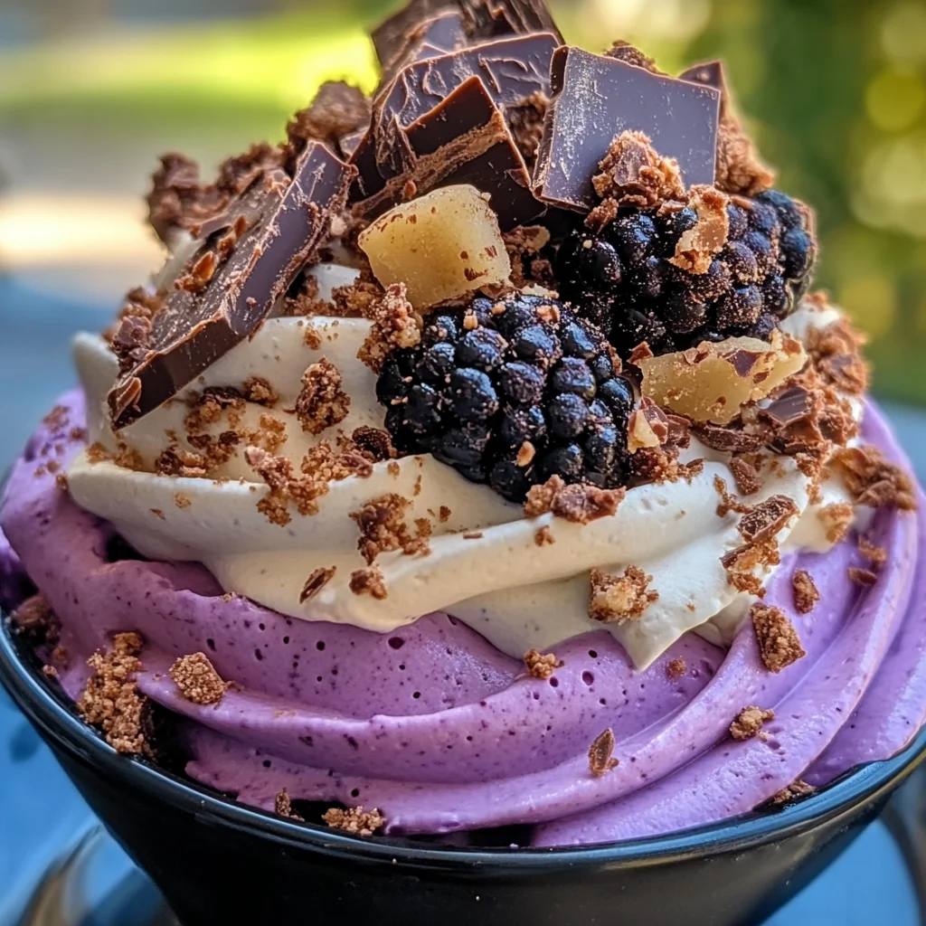 Brombeermousse mit Schokoladen-Crumble: Ein Unglaubliches Ultimatives Rezept