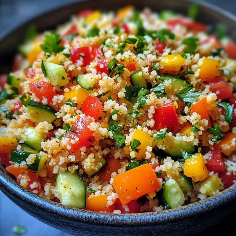 Bulgursalat - frisch, bunt und gesund!