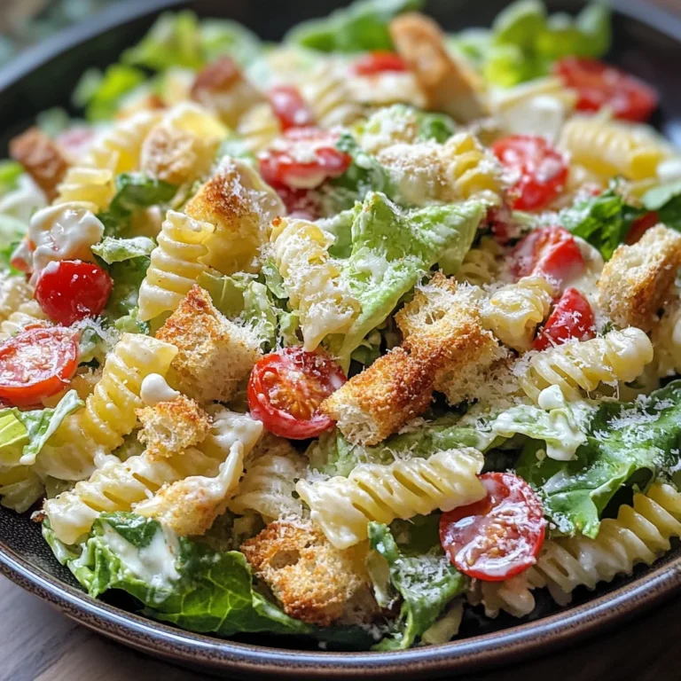 Caesar Pasta Salat