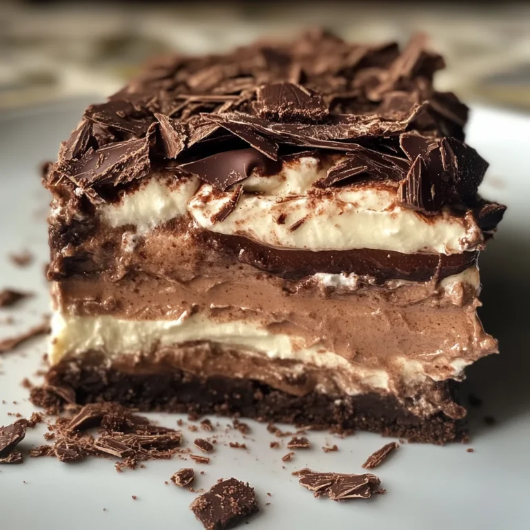 Chocolade Lasagne: Een Hemels Gelaagd Dessert Zonder Oven