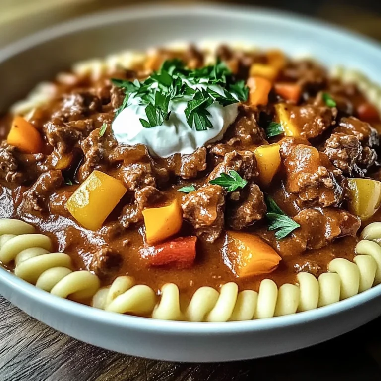 Cremiger deutscher Gulasch – das perfekte Wohlfühlgericht
