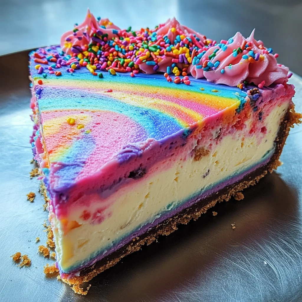 Einhorn-Käsekuchen