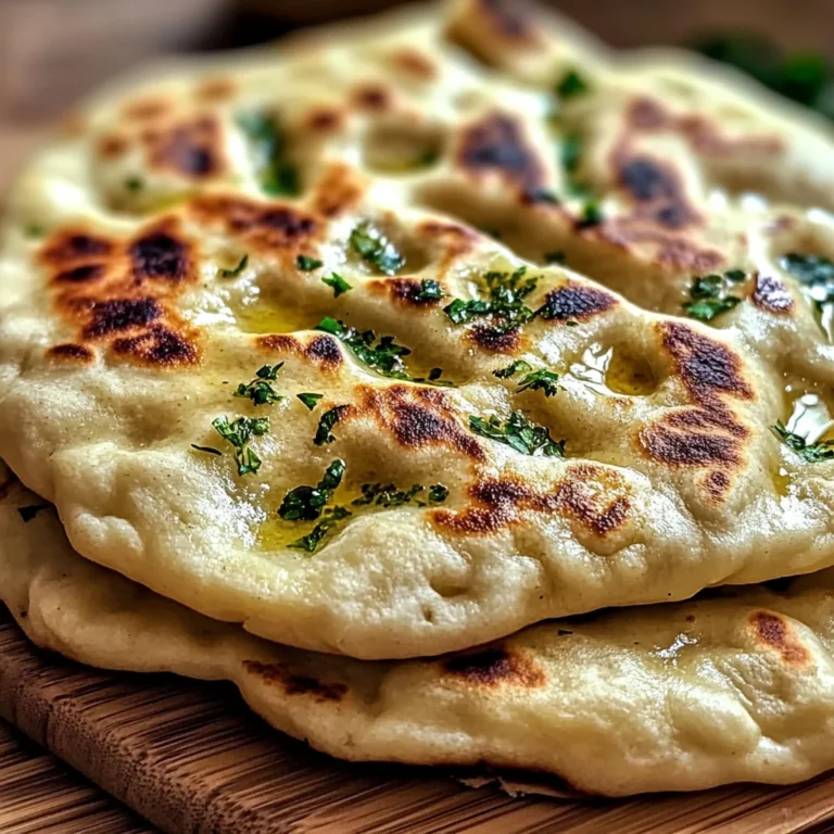 Fluffiges Sauerteig-Querel-Naan in 30 Minuten