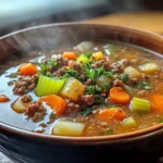 Friss Dich Dumm Suppe: Ein Traum von herzhafter Beef-Suppe!