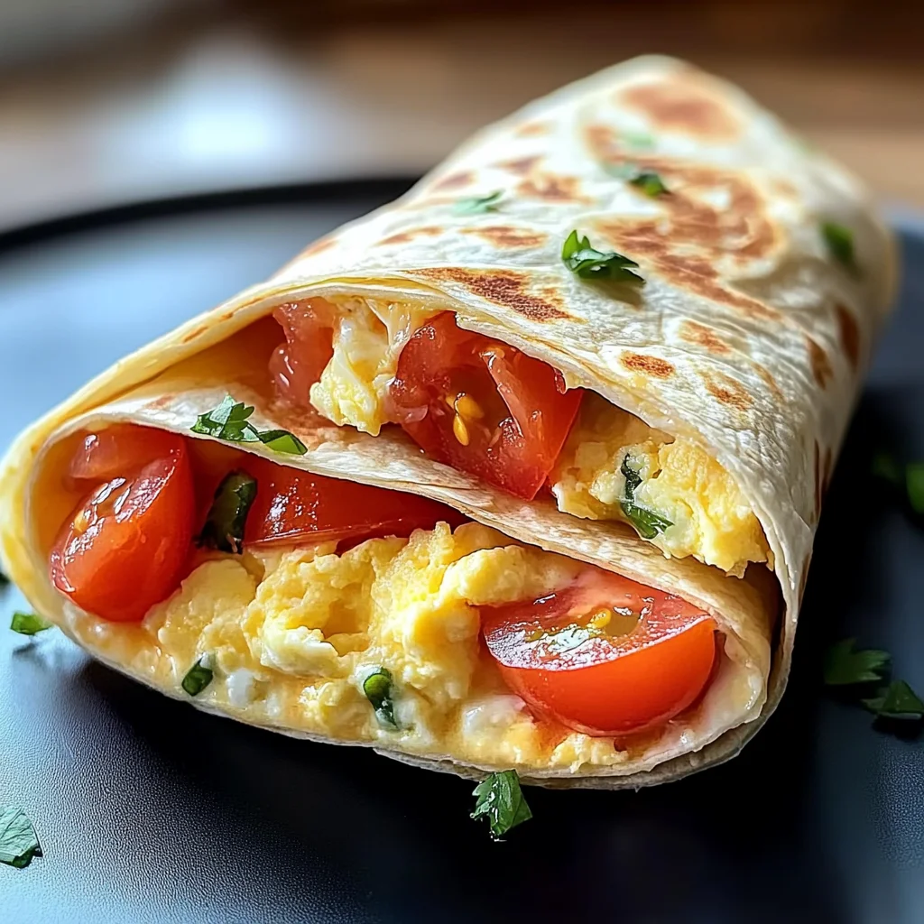 Frühstückswrap