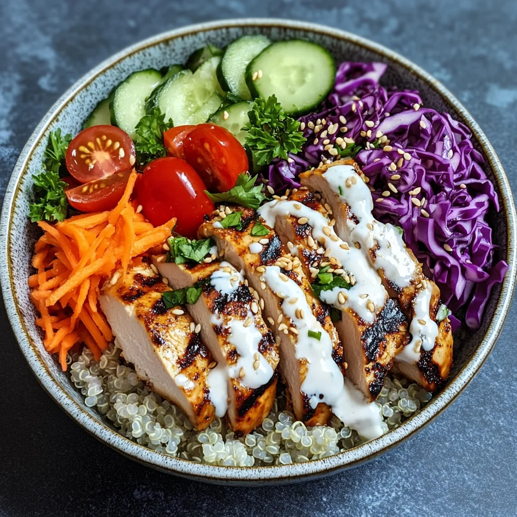 Gesunde Kebab Bowl