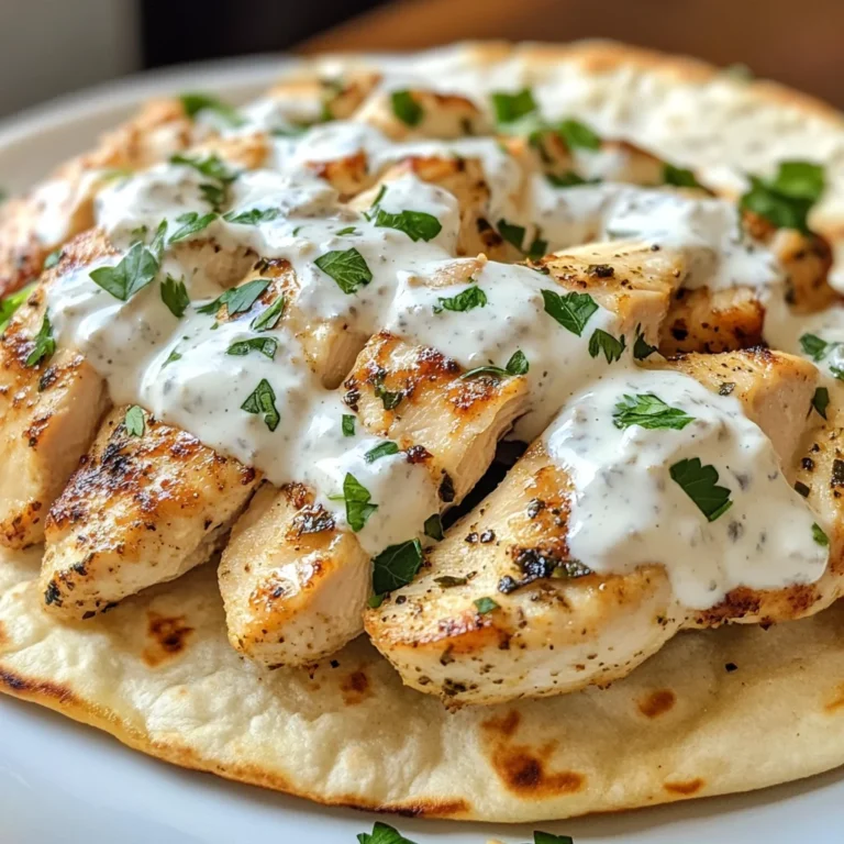 Hähnchen Gyros in cremiger Schmand Soße