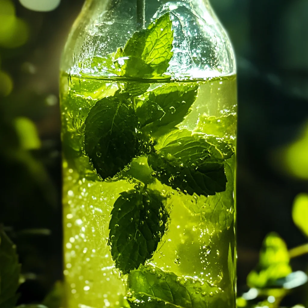Hausgemachter Minzsirup – Frisch, aromatisch & einfach zubereitet