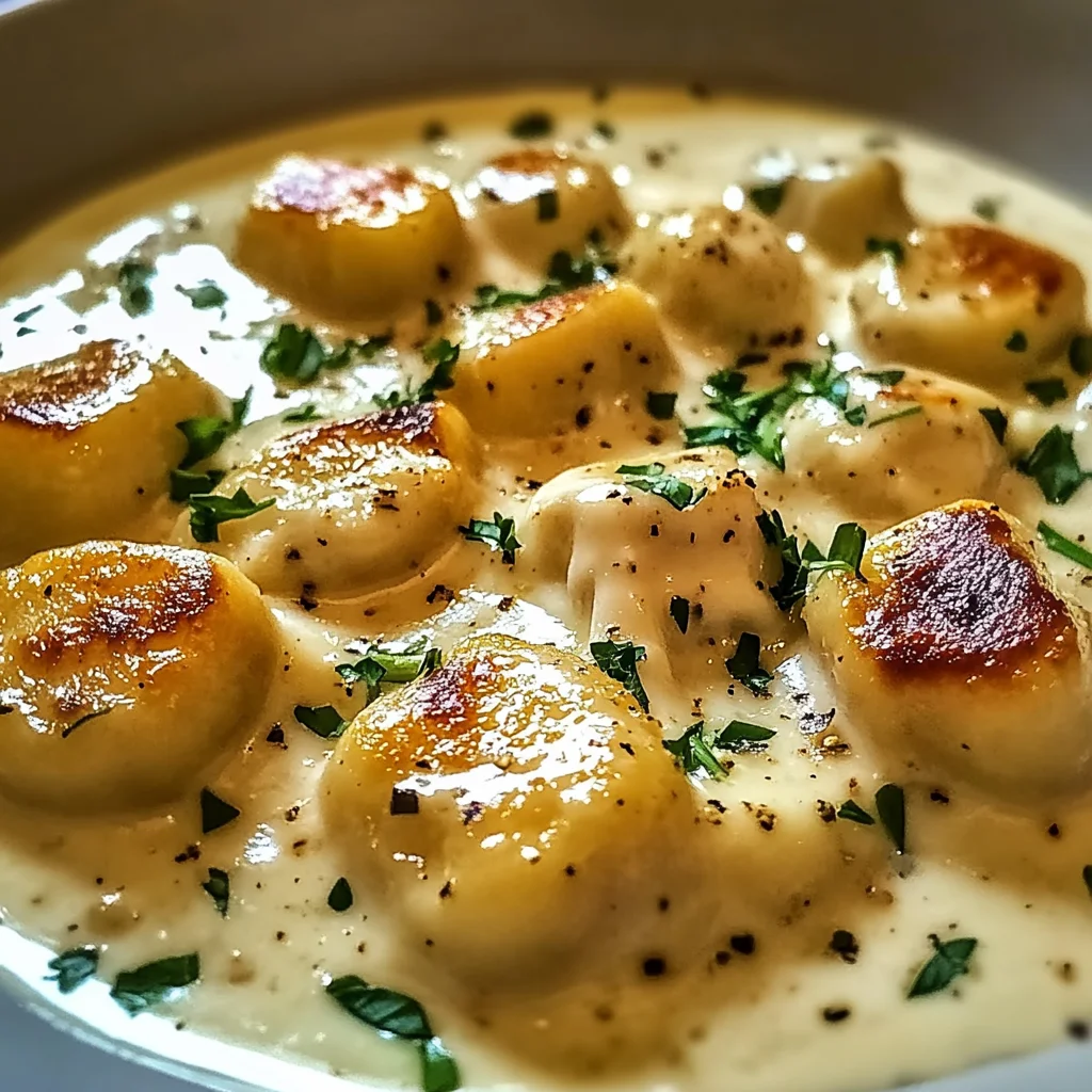 Himmlische Millionärs-Gnocchi mit cremiger Sauce