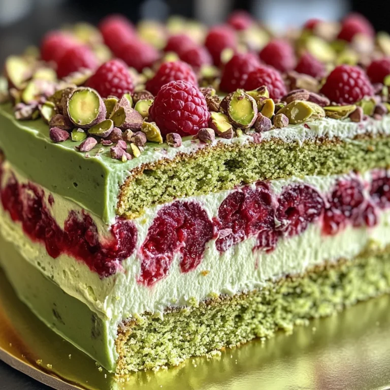 Himmlischer Pistazien Himbeer Kuchen: Backe dich glücklich!