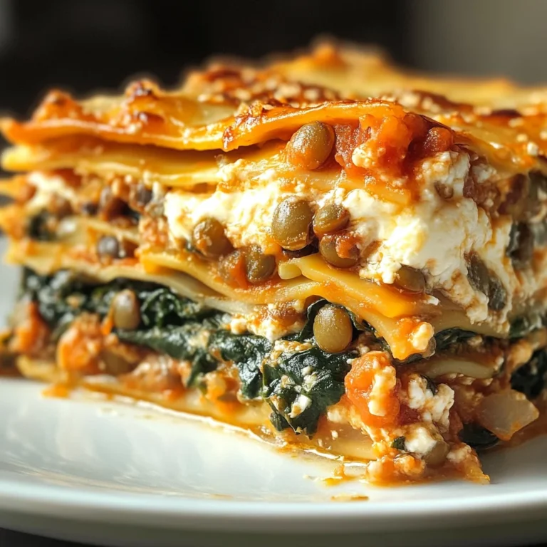 Hohe Protein Gemüse Lasagne: Satt & glücklich, einfach gemacht!