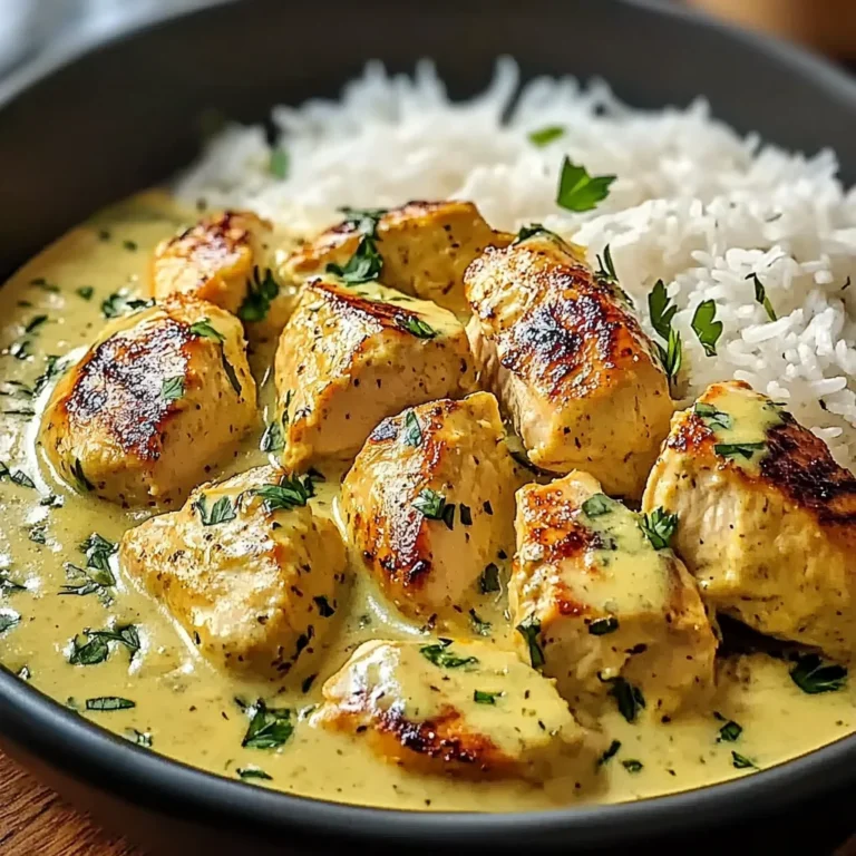 Honig Senf Hähnchen mit Reis