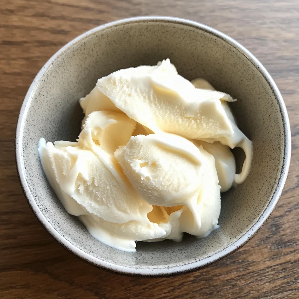 Joghurt Eis ohne Eismaschine Rezept mit schneller Zubereitung