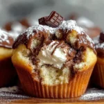 Kinder Bueno Muffins mit Mascarponefüllung