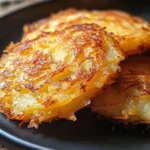 Knusprige Kartoffelpuffer (Kartoffelpuffer)