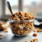 Knuspriges Granola ohne Zucker selber machen