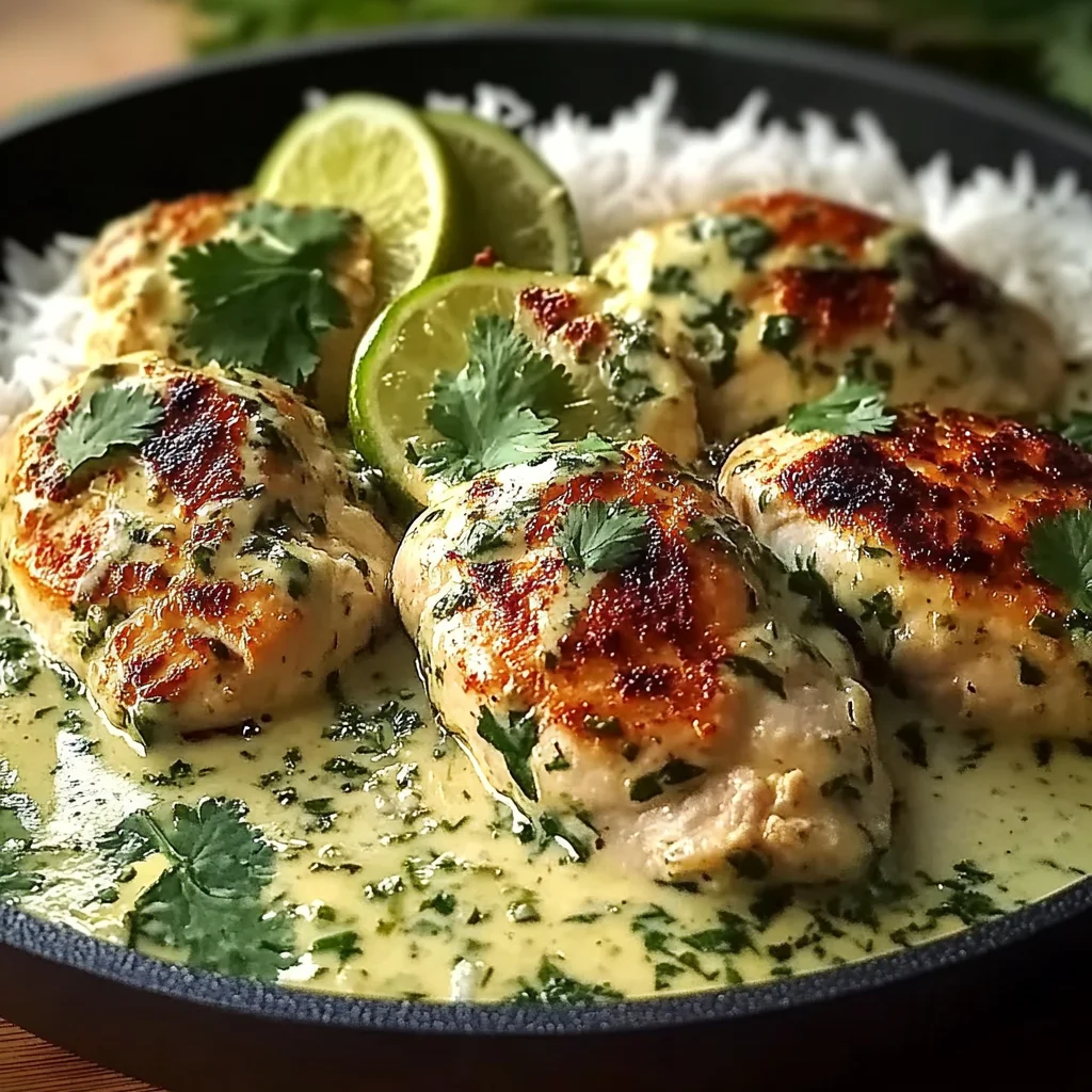 Kokos-Limetten-Hähnchen
