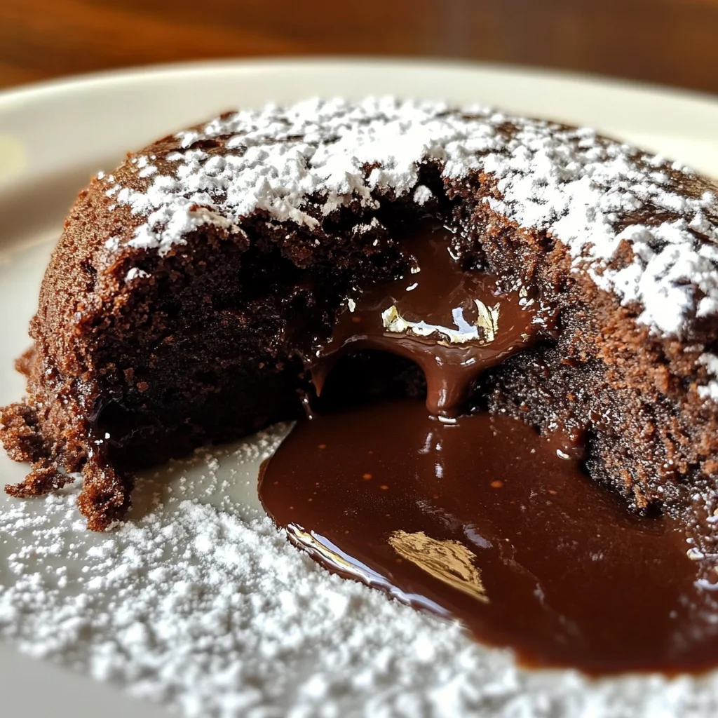 Lava Kuchen aus dem Airfryer