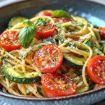 Leckere Tomaten-Zucchini-Pasta: Einfaches Rezept für Genießer!