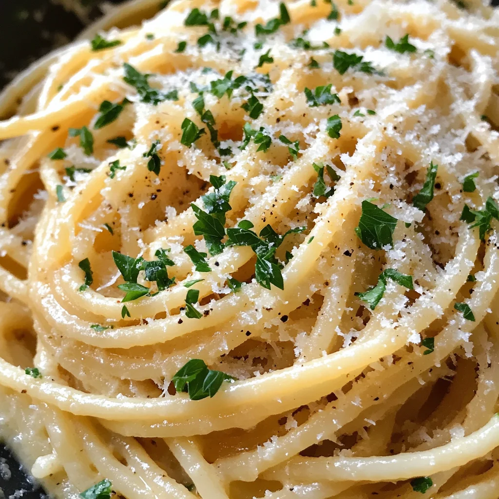 One Pot Creamy Garlic Pasta