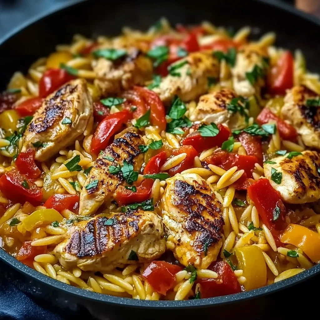 Orzo-Pfanne