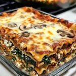 Pilz- und Spinatlasagne Rezept für echten Genuss