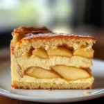 Saftiger Apfelkuchen mit Pudding