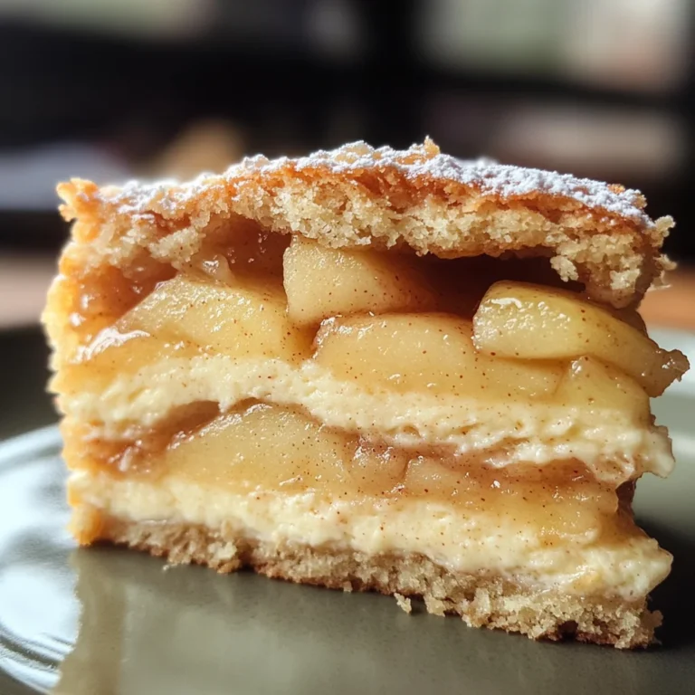 Saftiger Apfelkuchen mit Pudding