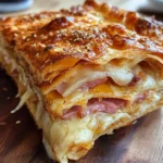 Schinken und Käse Zupfbrot: Ein Unglaubliches Ultimatives Rezept für 6 Personen