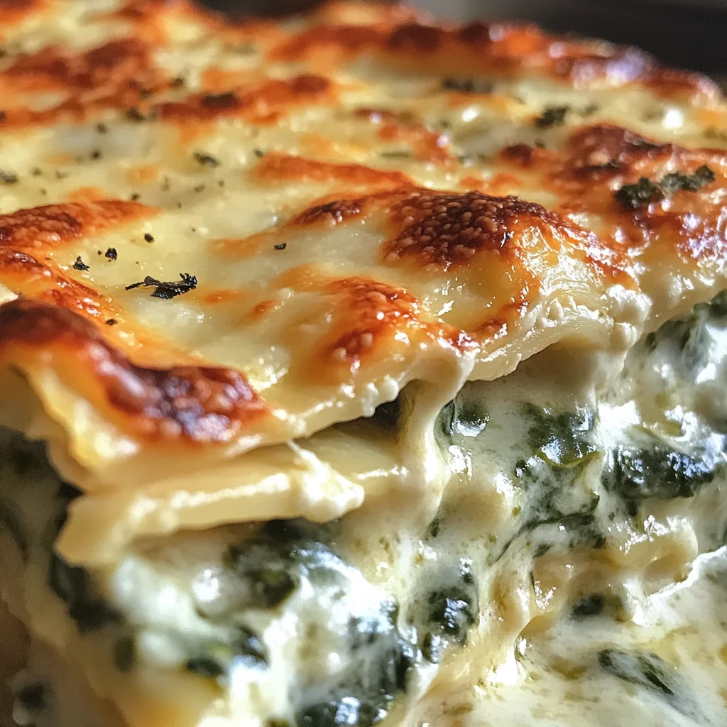 Spinatlasagne