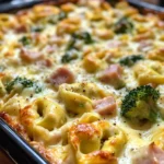 Tortellini Auflauf Schinken Brokkoli