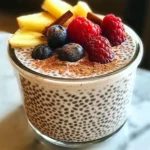 Vanille Zimt Chia Pudding für gesunde Genussmomente