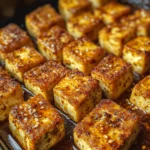Wie man knusprigen gebackenen Tofu macht