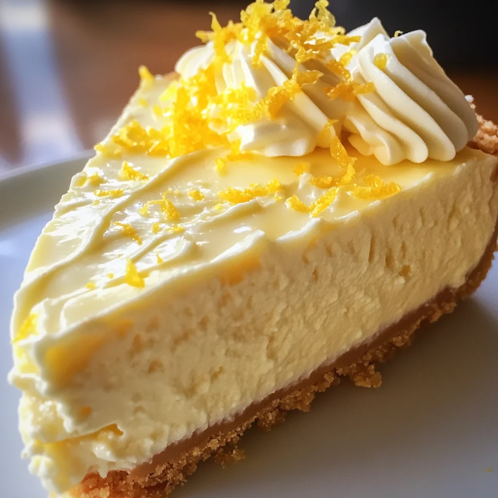 Zitronen-Cheesecake