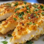 Zitronen-Hühnchen Romano mit knuspriger Parmesan-Kruste