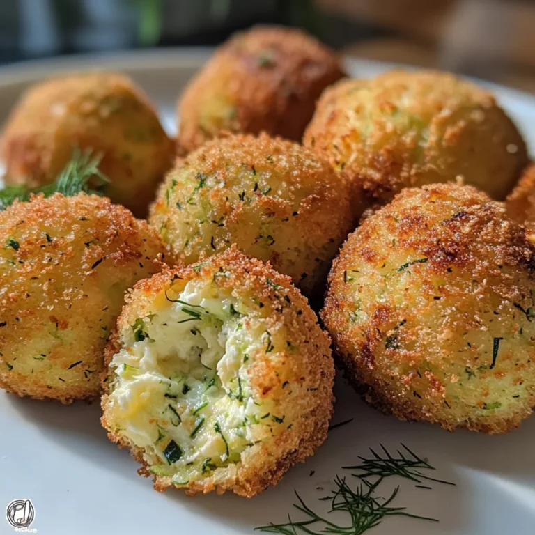 Zucchini-Feta-Bällchen