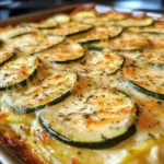 Zucchini Cottage Cheese Bake