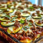 Zucchini Pizza Auflauf für gesunde Genießer