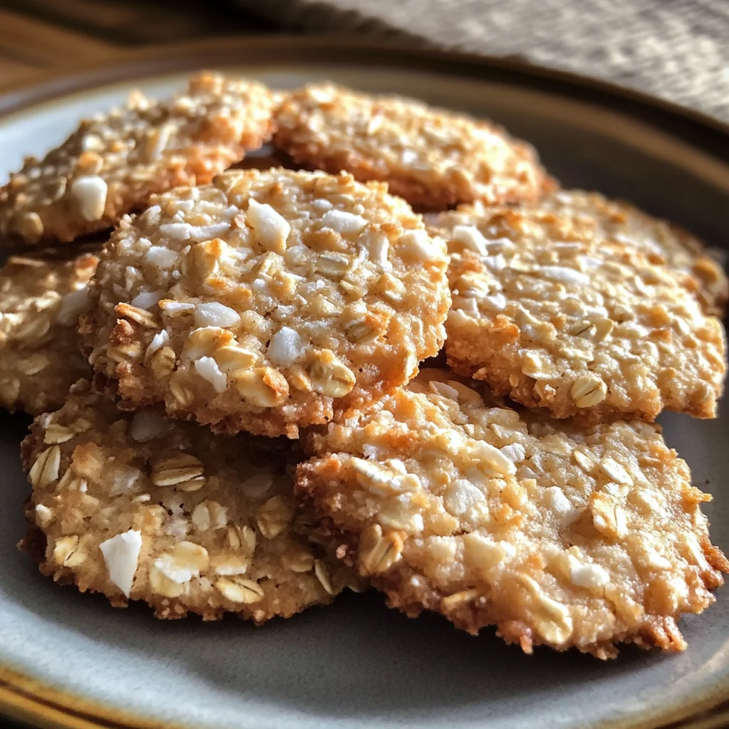 Zuckerfreie Kokos Haferkekse: Lecker, gesund & einfach!