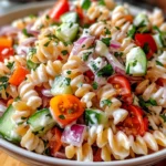 🥗 Leichter Nudelsalat mit Joghurt-Dressing